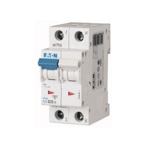 Interruttore Magnetotermico 2x20A C 4,5KA PLZ4-C20/1N-MW